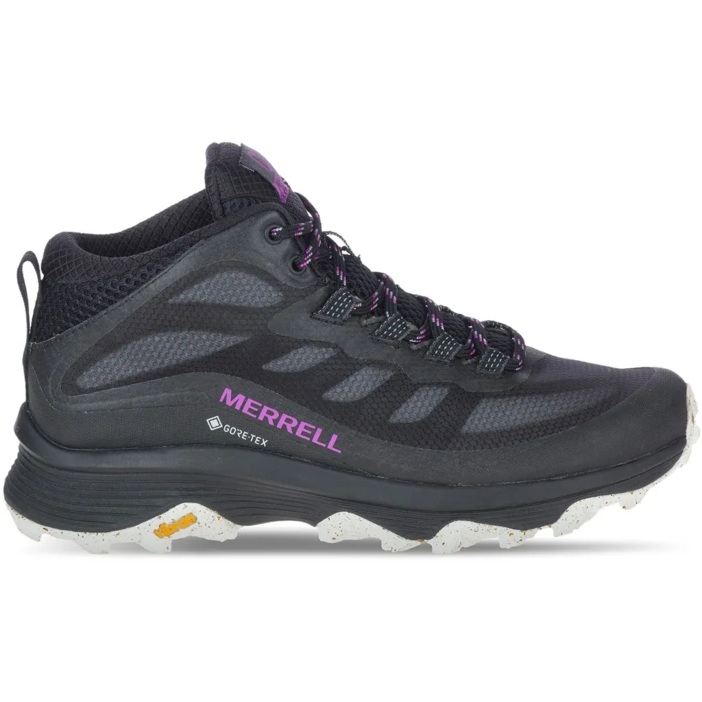Chaussures de randonnée Merrell Moab Speed Mid GTX femme protection cheville Gore-Tex