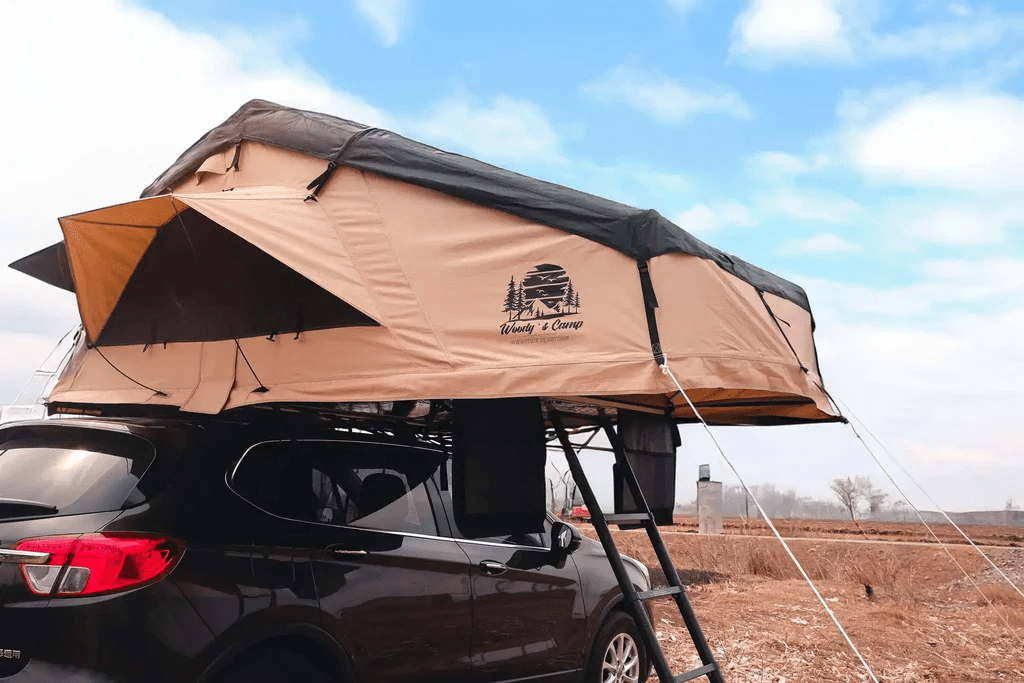 test complet de la tente de toit VEVOR 2–3 personnes